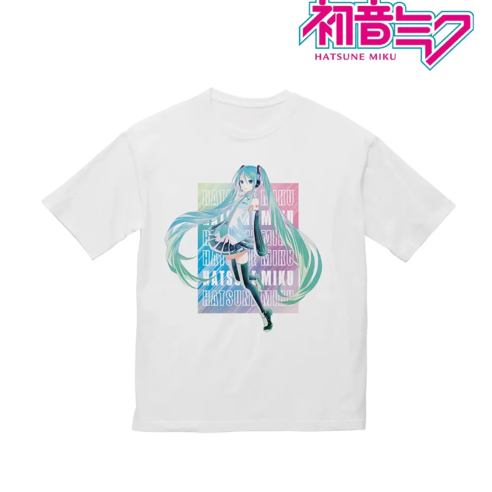 Hatsune Miku V3 Ani-Art Unisex Big Silhouette T-Shirt Vol. 3