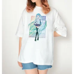 Hatsune Miku V4X Ani-Art Unisex Big Silhouette T-Shirt Vol. 3