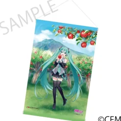 Hatsune Miku x Hirosaki Apple Tapestry Art by Asagao Minoru (Re-run)