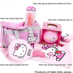 Hello Kitty Beach Paddle Ball Set