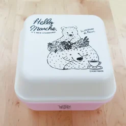 Hello Marche Botanical Series Square Lunch Box