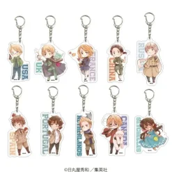 Hetalia: World Stars Acrylic Keychain Collection Vol. 2 Box Set
