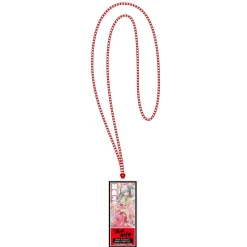 Hirosaki Neputa 300th Anniversary Festival x Hatsune Miku Hirosaki Manji Fuda-Shaped Necklace Collection
