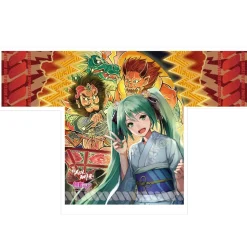 Hirosaki Neputa 300th Anniversary Festival x Hatsune Miku Art by Kurojishi Summer Festival Happi Coat