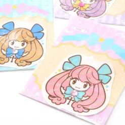 Holly Girls Holographic Stickers