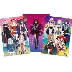 hololive English Clear File Folder Set: Myth, Council, IRyS