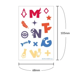 hololive English Temporary Tattoo Sheet