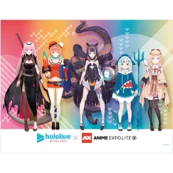 hololive English x Anime EXPO Lite 2021 B2-Size Tapestry