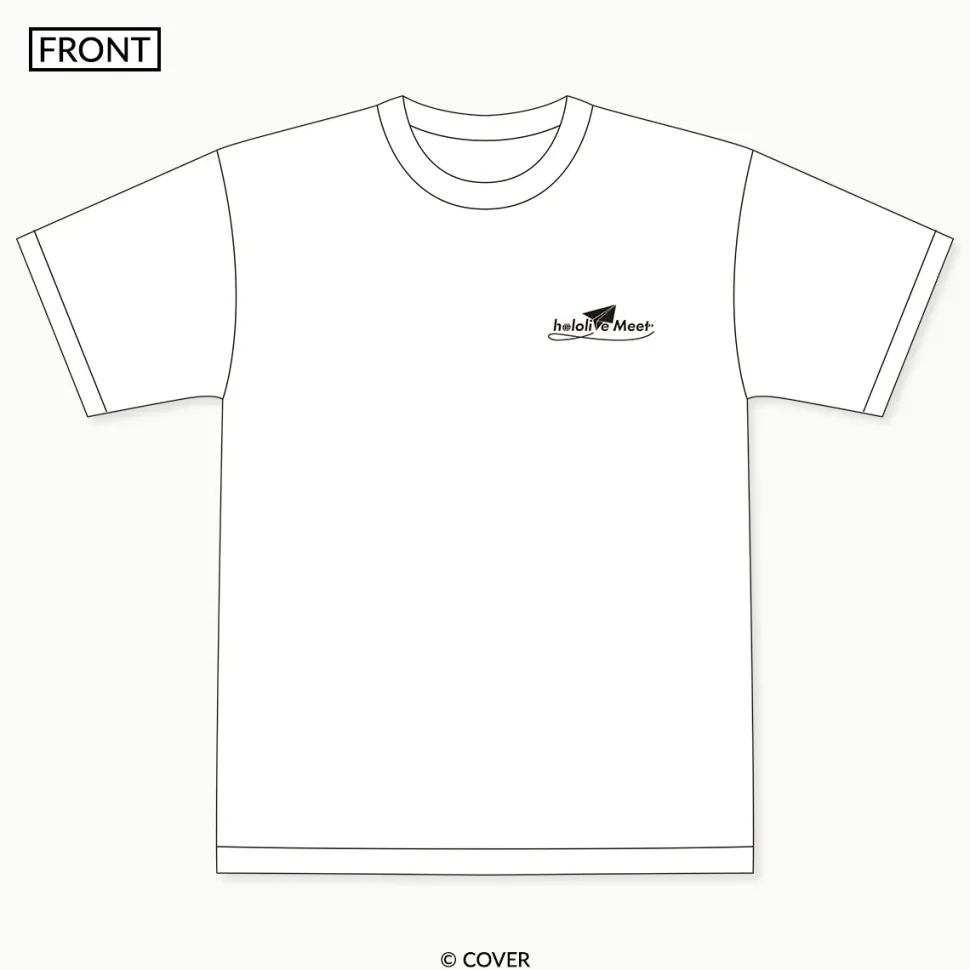 hololive Meet 2025 Deformed Illustration T-shirts