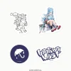 hololive Meet 2024 Die-Cut Sticker Set - Kobo Kanaeru