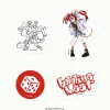 hololive Meet 2024 Die-Cut Sticker Set - Hakos Baelz