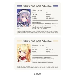 hololive Meet 2025 Passport-style Notebook