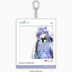 hololive Meet 2024 Social Media Style Acrylic Keychain - Minase Rio