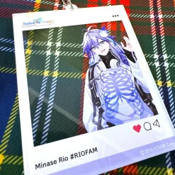 hololive Meet 2024 Social Media Style Acrylic Keychain - Minase Rio
