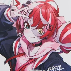 hololive Meet B2 Slim Tapestry - Kureiji Ollie