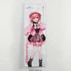 hololive Meet B2 Slim Tapestry - Sakura Miko