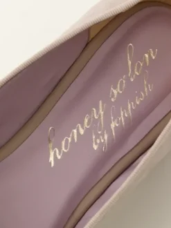 Honey Salon Bunny Ballet Flats (Gray)