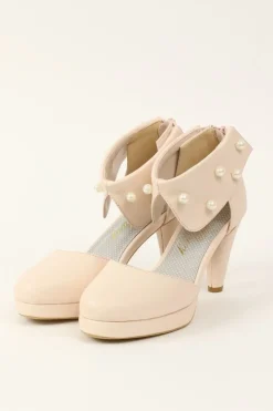 Honey Salon Collared Pumps