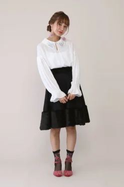 Honey Salon Fur Combi Skirt