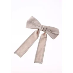 Honey Salon Linen Ribbon Barrette