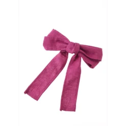 Honey Salon Linen Ribbon Barrette