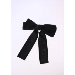 Honey Salon Linen Ribbon Barrette