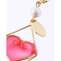 Honey Salon Love Cross Earrings