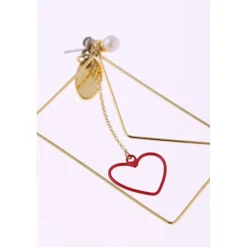 Honey Salon Love Letter Earrings