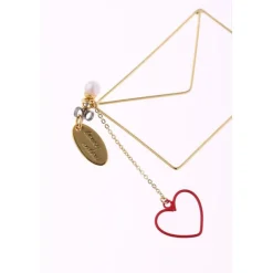 Honey Salon Love Letter Earrings