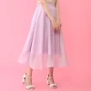Honey Salon Organdy Flared Skirt