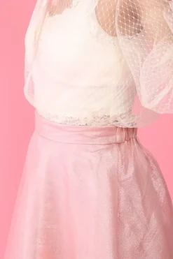 Honey Salon Organdy Flared Skirt