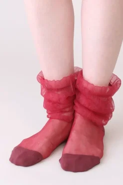 Honey Salon Sheer Loose Socks