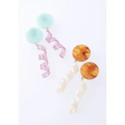 Honey Salon Spiral Earrings