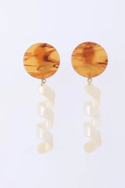 Honey Salon Spiral Earrings