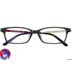 Honkai: Star Rail Collaboration Acheron Model Glass Frame w/ Original Eyeglass Case & Cleaning Cloth Set