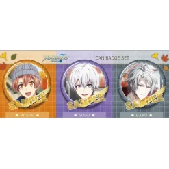 IDOLiSH 7 Mitsuki & Sogo & Gaku Pin Badge Set
