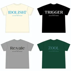 IDOLiSH7 the Movie LIVE 4bit BEYOND THE PERiOD Big Silhouette T-Shirt Collection