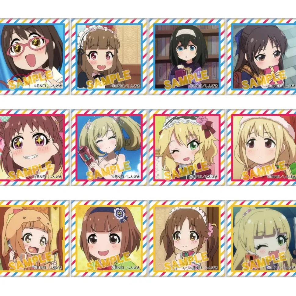 Idolm@ster Cinderella Girls Theater Square Badge Collection Vol. 2 Box Set