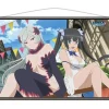 Is It Wrong to Try to Pick Up Girls in a Dungeon? V B2 Tapestry Hestia & Freya