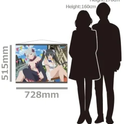 Is It Wrong to Try to Pick Up Girls in a Dungeon? V B2 Tapestry Hestia & Freya