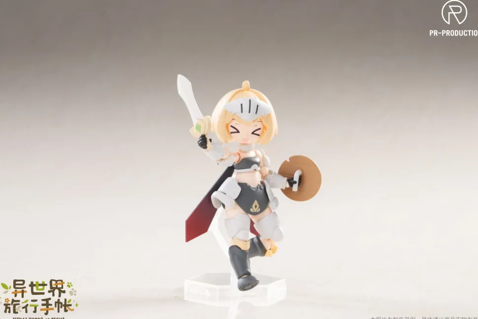 Isekai Ryoko no Techo Series 01 Rookie Warrior Renee Brown Plastic Model Kit