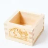 Japanese Traditional Wooden Square Cup (Ninja)