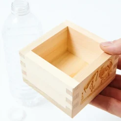 Japanese Traditional Wooden Square Cup (Ninja)