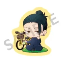 Jujutsu Kaisen Die-cut Stickers Cycling Resting Ver.