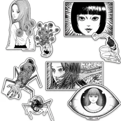 Junji Ito Uzumaki Kirie Goshima Sticker Set
