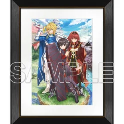 KADOKAWA BOOKS 8th Anniversary Bofuri: I Don't Want To Get Hurt So I'll Max Out My Defense Chara-fine Graphic with Replica Signature