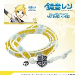 Kagamine Len Leather Wrap Bracelet