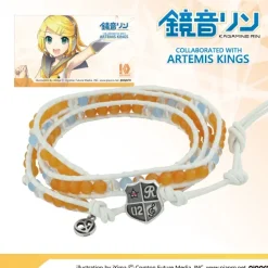 Kagamine Rin Leather Wrap Bracelet