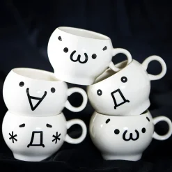 Kaomoji-kun Mugs