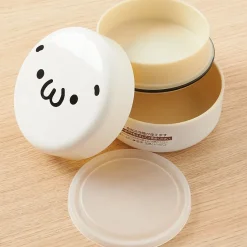 Kaomoji-kun Two-Tier Bento Boxes